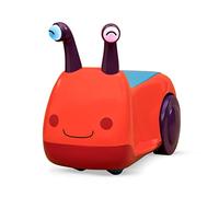 B. toys Ride-On Toy, Buggly-Wuggly with Lights and Storage, Activity