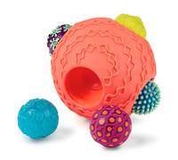 B. toys - Sensory Baby Toys Set with Textured Balls - 6 Pieces Development Set with Large Ball & 5 Small Balls with Different Textures for Tactile Stimulation & Motor Skills Development, 6+ months
