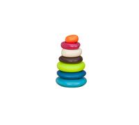 B. Toys ? Skipping Stones ? Textured Stacking Rings ? Classic Ring Stacker for Babies ? Non-Toxic Bpa-Free ? Early Development
