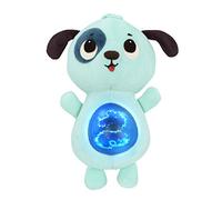 B. toys - Soothing Plush Dog - Glowing Tummy with Lights & Sounds - Twinkle Tummies Dog - Super Soft & Huggable - Calming Sensory Toy for Babies & Toddlers