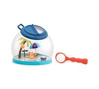 B. toys - Tiki Retreat Bug Catcher Kit - 1 Bug Cage with Tweezers and Magnifying Glass - Bug toys for kids 4 years +