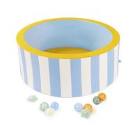 B. toys - WonderFill Ball Pit - Sensory Foam Ball Pit - 200 Balls Included - Indoor Active Play Toy - Easy to Clean Machine-Washable Cover - For Toddlers, Kids 12 Months +