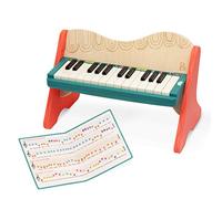 B. toys - Toy Piano - Wooden Piano for Toddlers, Kids - Color-Coded Keys - Songbook Included - Musical Instrument - Classical Music - Mini Maestro - 3 Years +