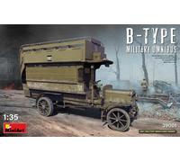 B-Type Military Omnibus 100% New Molds 1:35 Plastic Model Kit Miniart