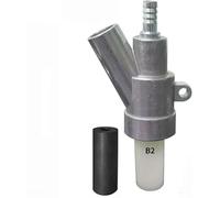 B-Type Pneumatic Derusting Sandblasting Gun Kit B1/B2 with 6/8/10/12mm Pure Boron Carbide Nozzles for Sandblasting Cabinet B2 Sandblasting Gun + Boron Carbide 60 * 20 * 6 1pcs