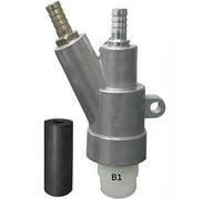 B-Type Pneumatic Derusting Sandblasting Gun Kit B1/B2 with 6/8/10/12mm Pure Boron Carbide Nozzles for Sandblasting Cabinet B1 Sandblasting Gun + Boron Carbide 35 * 20 * 8 2pcs
