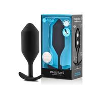 COTR Inc. - Snug Plug 4 Extra Large - Silicone Anal with Flexible Neck - Black