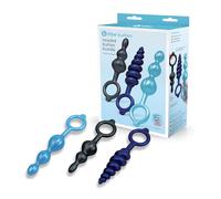 b-Vibe Beaded Butties Bundle Anal Plug Training Set (3 Piece)