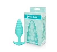 B-Vibe Bump Textured Vibrating Rechargeable Anal Butt Plug Sex Toy