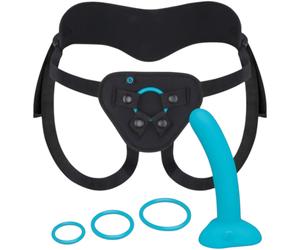 b-Vibe Every Body Strap-On Harness Set With 6 Inch Silicone Dildo Peg