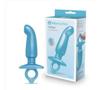 b-Vibe Hither Silicone Prostate Plug 4.4 Inch