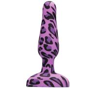 b-Vibe Leopard Novice Special Edition Rechargeable Vibrating Butt Plug Small