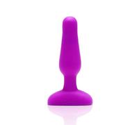 B-Vibe Novice Plug Beginners Butt Plug Anal Finger Vibrating Remote Control