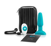 b-Vibe - Rechargeable Beaded Anal Vibrator (Turquoise)