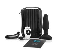 b-Vibe - Rotating Beaded Rechargeable Anal Vibrator (Black)