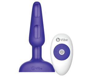 b-Vibe Trio - 3-Motor Anal Vibrator (Purple)