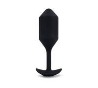 B-Vibe Vibrating Snug Plug Black X-Large Extra Large Butt Plug Anal Huge Adult