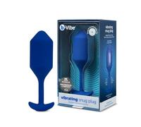 b-Vibe Vibrating Snug Plug Navy Blue Xlarge 247 g
