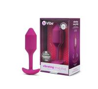 B-Vibe Vibrating Snug Plug Rose Medium Butt Plug Anal Rechargeable Sex Toy Adult