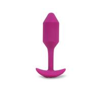 B-Vibe Vibrating Snug Plug Rose Medium Butt Plug Anal Rechargeable Sex Toy Adult