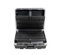 B&W BASE tool case with tool retention loops (ABS case, volume 28.1 l, 46.3 x 35.5 x 17.1 cm inner) 120.02/L, tools not included