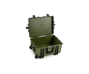 B&W International B&W Outdoor Transport Case, Bronze Green, Typ 4000 - Innenmaß 38x26x16cm, Empty case