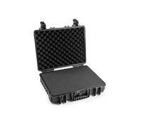 B&W International B&W Outdoor Transport Case, Type 6040, Black, with Cube Foam, Waterproof According to IP67 Certification, Dustproof, Shatterproof and Indestructible