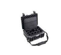 B&W International B&W Type 5000 Outdoor Transport Case - Black - with Camera Bag - Waterproof According to IP67 Certification, Dustproof, Shatterproof and Indestructible, Black, Typ 5000 - Innenmaß
