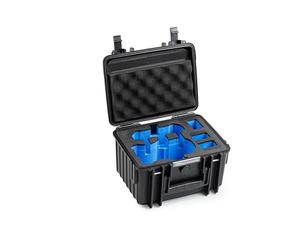 B&W International Outdoor 2000 (PP.66) Black - for DJI Mini 5 Pro - Waterproof (IP67), Dustproof, Shockproof, Extremely Robust
