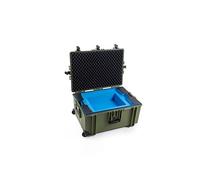 B&W International Outdoor 7800 Transport Case (PP.1570) Bronze Green - for Starlink Standard V4, Enterprise, Flat High Performance - Waterproof (IP67), Dustproof, Shockproof, Extremely