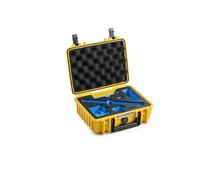 B&W International Outdoor Transport Case 1000 (PP.41), Yellow, for DJI Osmo 360, Waterproof (IP67), Dustproof, Shockproof, Extremely Resistant