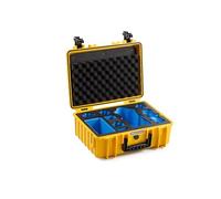 B&W International Outdoor Transport Case 5000 (PP.221), Black, for DJI Mavic 4 Pro, Waterproof (IP67), Dustproof, Shockproof, Extremely Resistant
