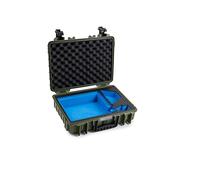 B&W International Starlink Mini Transport Case Type 5040 Internal Dimensions 43x30x12cm, Bronze Green, Type 5040 - Inner Dimensions: 43 x 30 x 12 cm, Starlink Mini