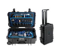 B&W JUMBO 6600 mobile tool case with tool pockets (PP case, volume 26.4 l, 50 x 28.5 x 18.5 cm inner) 117.20/P, tools not included