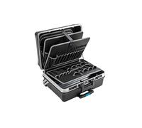 B&W Orca 115.05/P-G Tool Box with Trolley Function and Gas Struts (Case Made of HDPE, Volume 42 L, 500 x 372 x 228 mm Inside, without Tools)