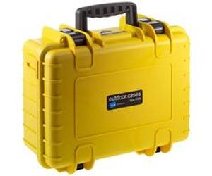 B&W outdoor.case Type 4000 yellow + Divider System
