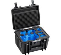B&W International Outdoor 2000 (PP.66) Black - for DJI Mini 5 Pro - Waterproof (IP67), Dustproof, Shockproof, Extremely Robust
