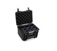 B&W outdoor.cases Type 2000 with Padded Divider System (RPD) - Black - The Original