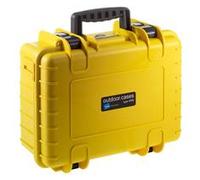 B&W Outdoor.Cases Type 4000 yellow + Divider System