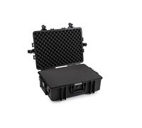 B&W hard case type 6500 with cube foam, black