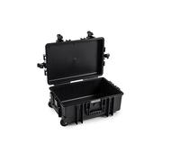 B&W Outdoor Transport Case - Type 6700 (Empty) - Trolley Case - Black - Waterproof according to IP67 Certification, Dustproof, Indestructible