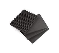 B&W OUTDOOR SI/500 Cubed Foam - 4-piece set - for the Robust B&W Outdoor Transport Case - Type 500, Black