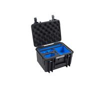 B&W Outdoor Transport Case for ActionCam DJI Osmo Action 3/4/5 Pro - Type 2000 Black - Waterproof According to IP67 Certification, Dustproof, Shatterproof and Indestructible