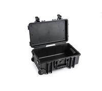B&W Outdoor Transport Case, Type 6600, Black, Waterproof according to IP67 Certification, Dustproof, Shatterproof and Indestructible