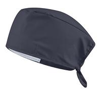 B-well Adelina Scrub Cap & Surgical Cap for Nurses, Doctors, Dentists, Pharmacists, Vets, Medical Staff, graphite grey, One Size Fits All