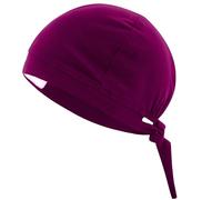 B-well Verona Surgical Cap with Spandex Fabric Surgical Caps Fabric for Doctors, Nurses, Dentists, Pharmacists, Vets, Medical Staff, wine red, One Size