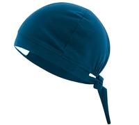 B-well Verona Surgical Cap with Spandex Fabric Surgical Caps Fabric for Doctors, Nurses, Dentists, Pharmacists, Vets, Medical Staff, Caribbean Blue, One Size