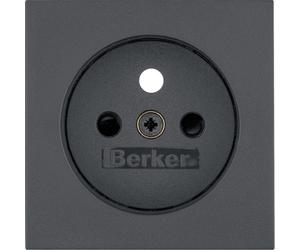 B.X MODULE ANTHRACITE MATT SOCKET TILE 1X B.SQUARE 39657668996