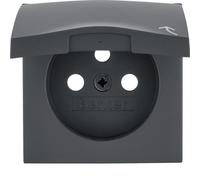 B.X MODULE ANTHRACITE MATT SOCKET TILE 1X B.SQUARE 3965898996