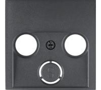B.X MODULE ANTHRACITE PANEL FOR TV SATELLITE SOCKETS 12031606